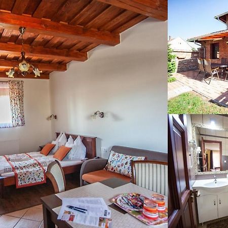 Cherry Apartmanhaz Sarvar Bagian luar foto